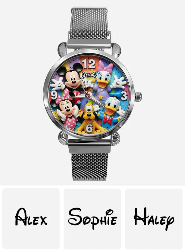 Magical Moments - Personalized Mouse Women Hand Watch