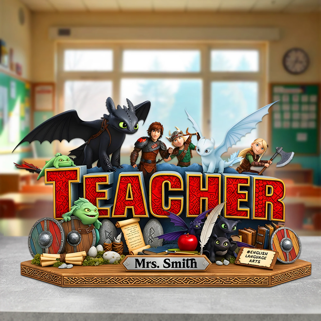 Teacher Acrylic Plaque - Personalized Gifts For Teachers