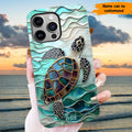 Personalized Sea Turtle Ocean Phone Case