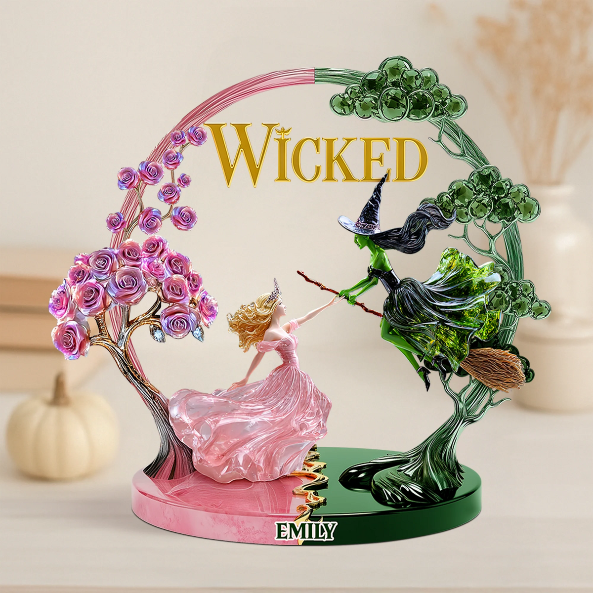 Musical Acrylic Plaque - Personalized Gifts For Fans