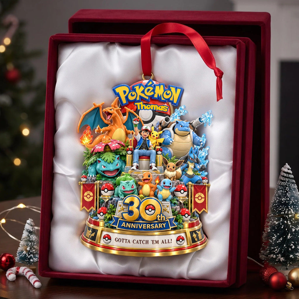30th Anniversary Creature Ornament - Personalized Christmas Gifts