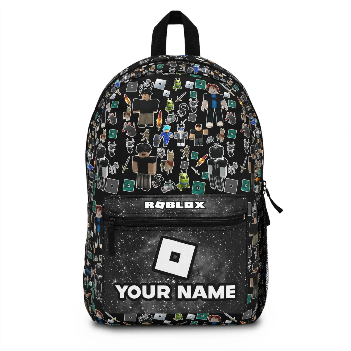 Explore the Galaxy – Personalized Gaming Characters Custom Backpack