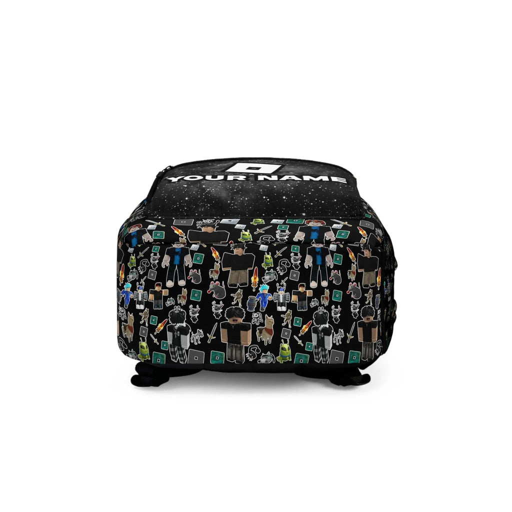 Explore the Galaxy – Personalized Gaming Characters Custom Backpack