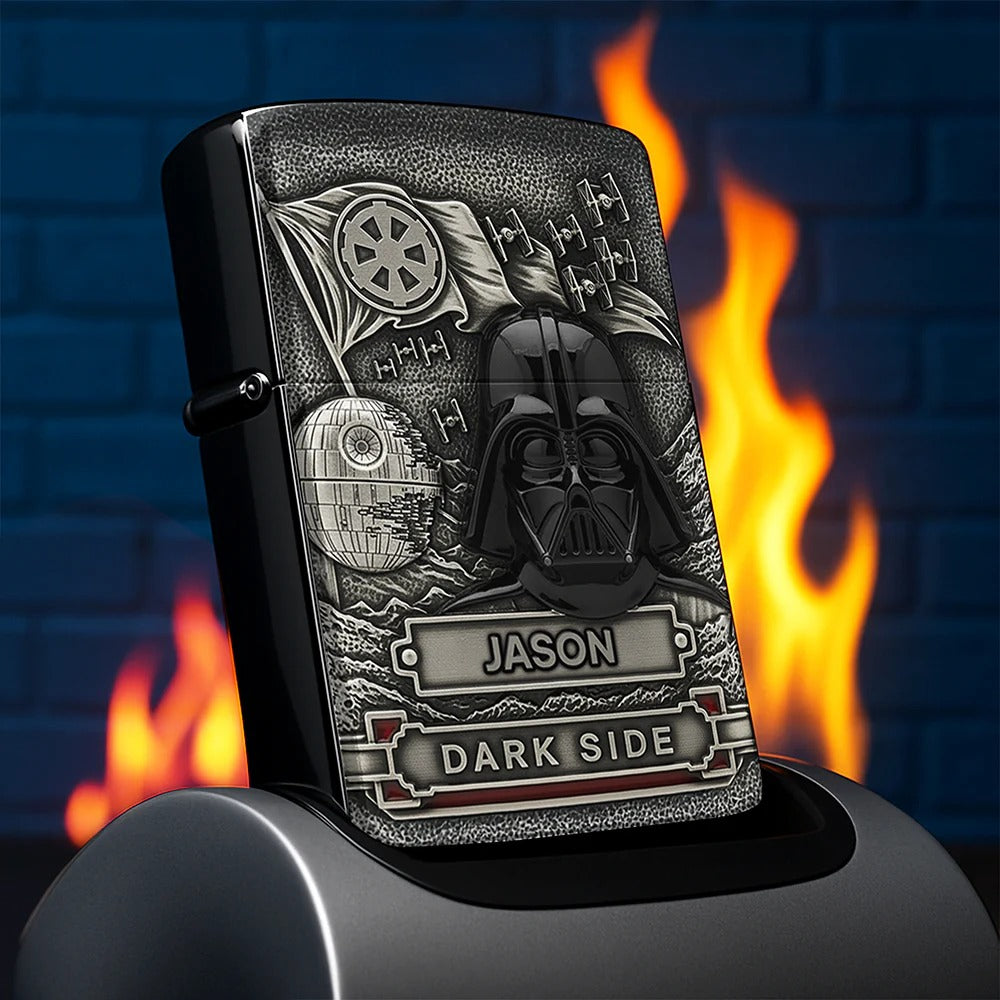 Galaxy Warrior Lighter - Personalized Gifts For Galaxy Lovers