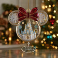 Magical Castle - Personalized Mouse Ornament