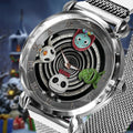 Gothic Holiday Spiral - Personalized Nightmare Women Hand Watch