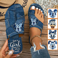 Magical Mouse Ears - Personalized Mouse Open Toe Sandals