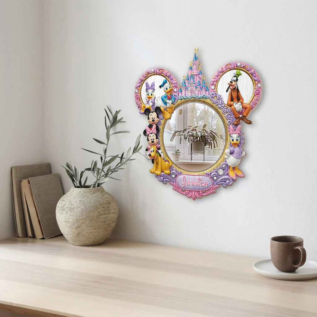 Magical Castle - Personalized Mouse Wall Hanging Mirror