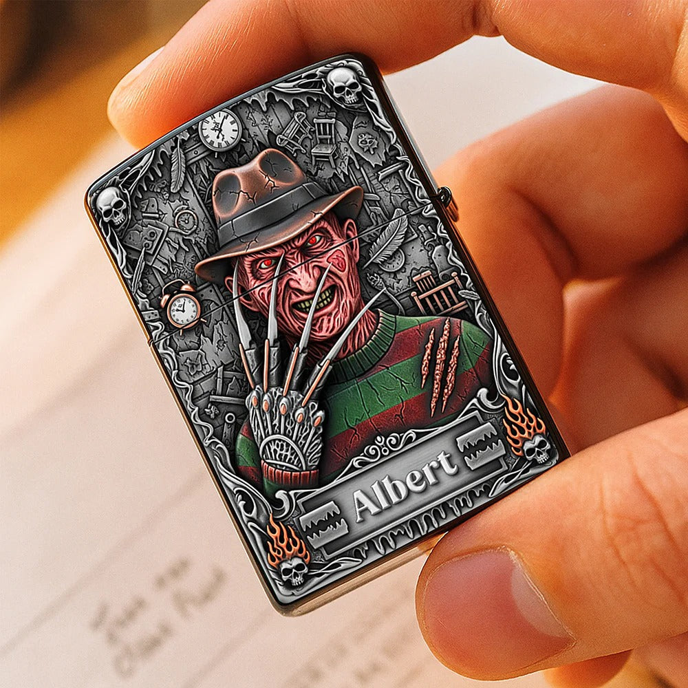 Creepy Movie Lighter - Personalized Gifts For Horror Movie Fans