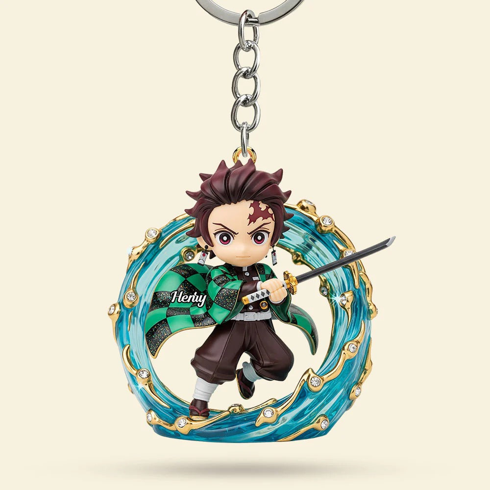 Darkness Hunter Keychain - Personalized Gifts For Loved Ones