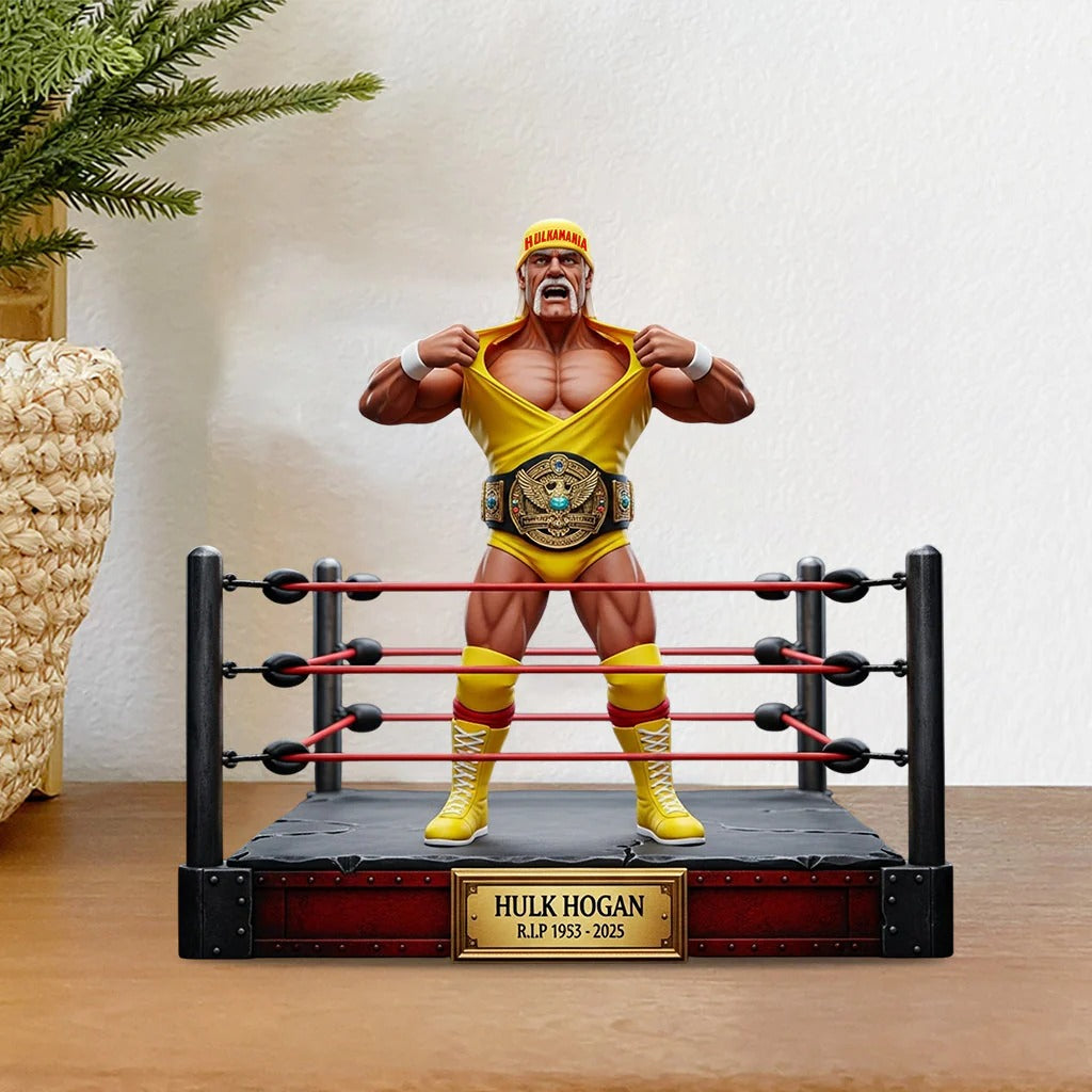 Forever Wrestling Legend - Trending Custom Shaped Acrylic Plaque