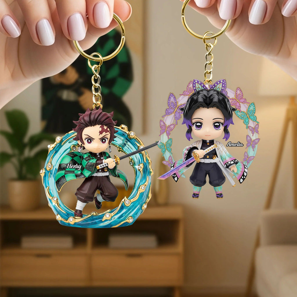Darkness Hunter Keychain - Personalized Gifts For Loved Ones