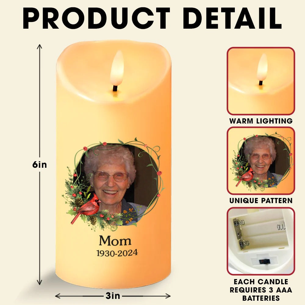 Branding From Classic Slashers LED Candle - Personalized Gifts For Horror Fans