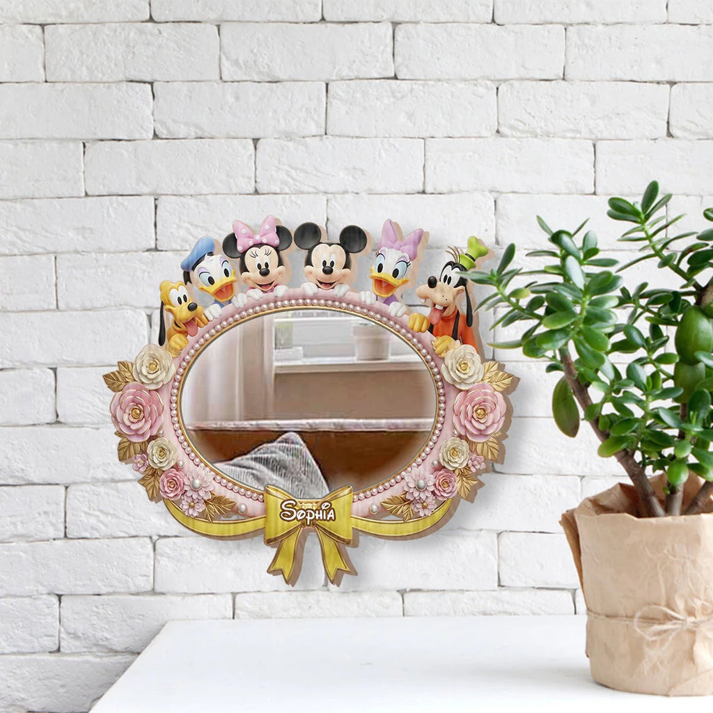 Magical Day - Personalized Mouse Wall Hanging Mirror