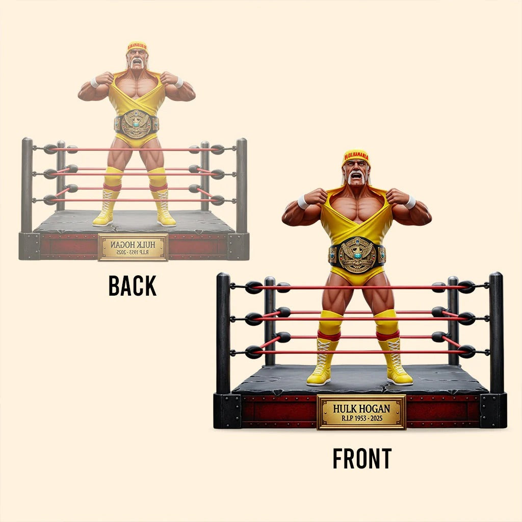 Forever Wrestling Legend - Trending Custom Shaped Acrylic Plaque