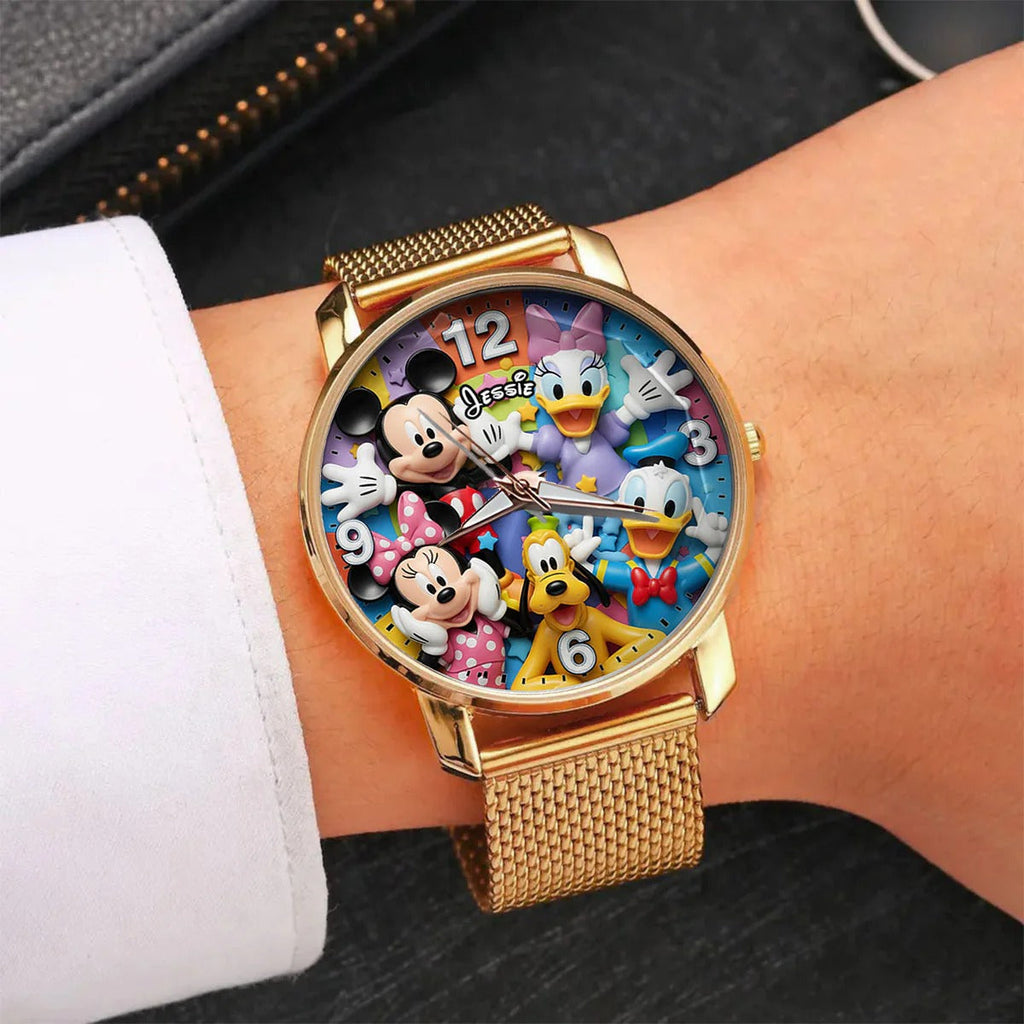 Magical Moments - Personalized Mouse Women Hand Watch