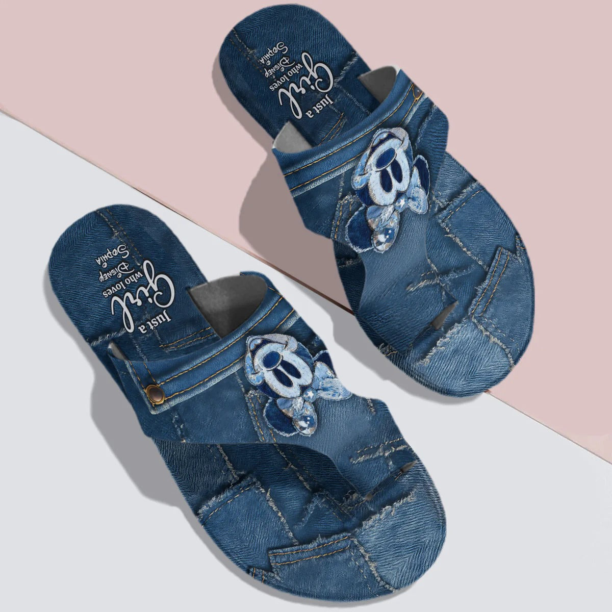 Magical Mouse Ears - Personalized Mouse Open Toe Sandals