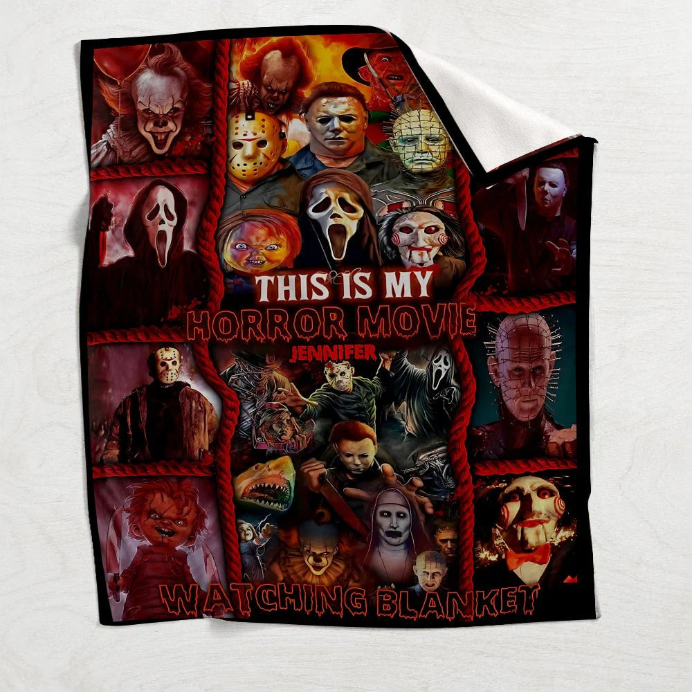 This Is My Blanket - Personalized Horror Character Blanket