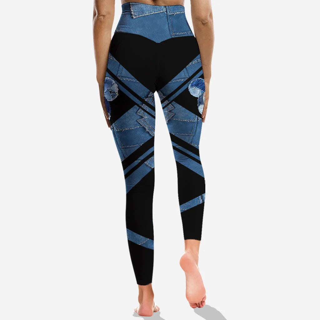 Just A Girl Who Loves Magic - Personalized Mouse Hoodie and Leggings