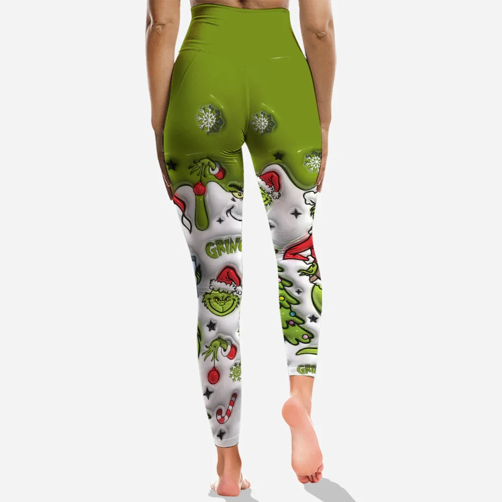 Stole Christmas - Personalized Hoodie and Leggings