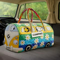 Cute Camping Quilted Duffle Bag - Personalized Gifts For Camping Lovers