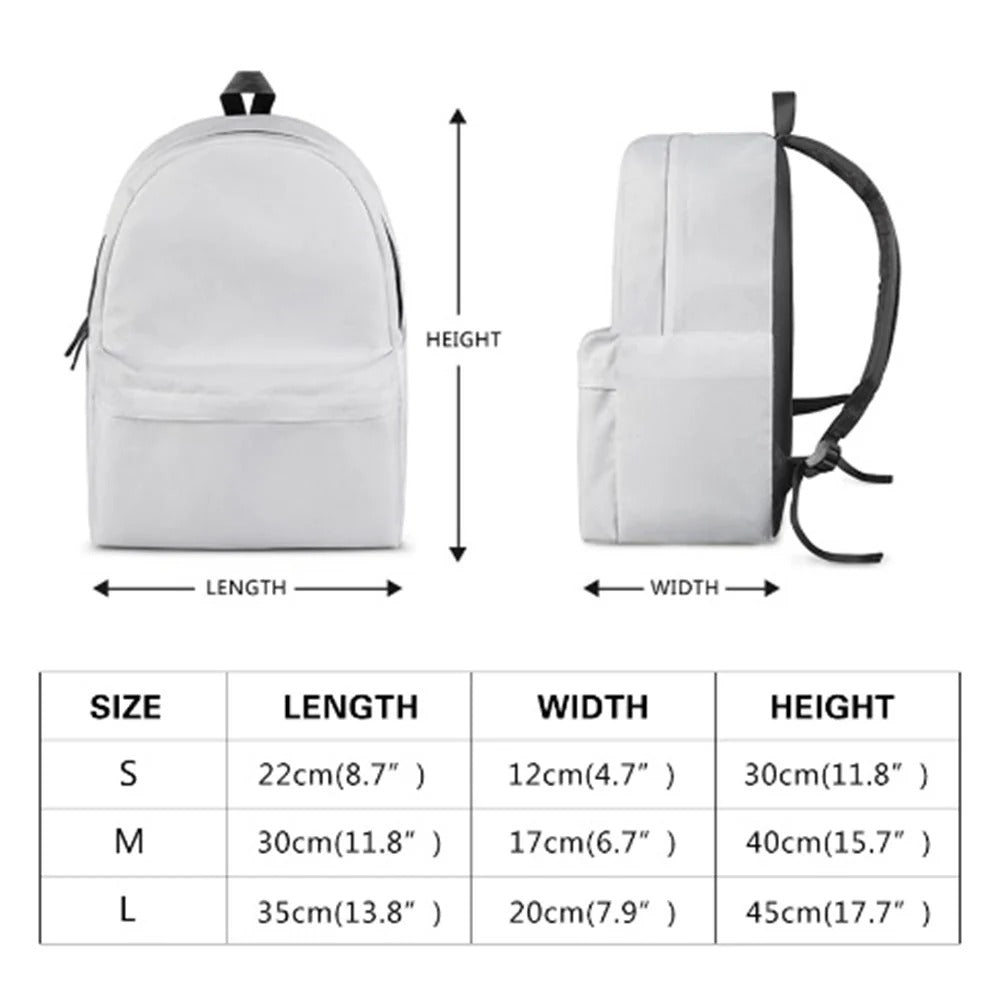 Anime Sword Fighter Backpack – Green Checkered School Bag, Manga Fan Gift