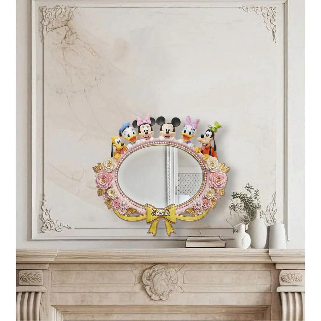 Magical Day - Personalized Mouse Wall Hanging Mirror