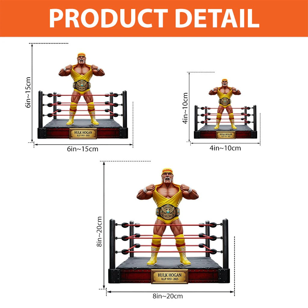 Forever Wrestling Legend - Trending Custom Shaped Acrylic Plaque