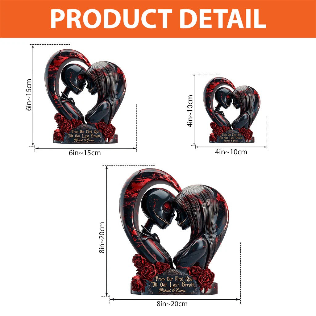 From Our First Kiss - Personalized Nightmare Custom Shaped Acrylic Plaque