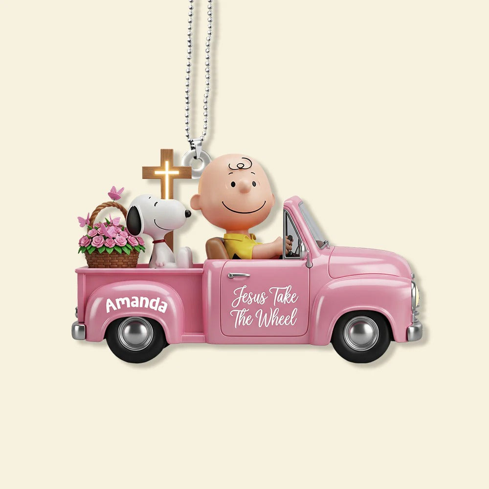 Christian Car Ornament - Personalized Gifts For Christian