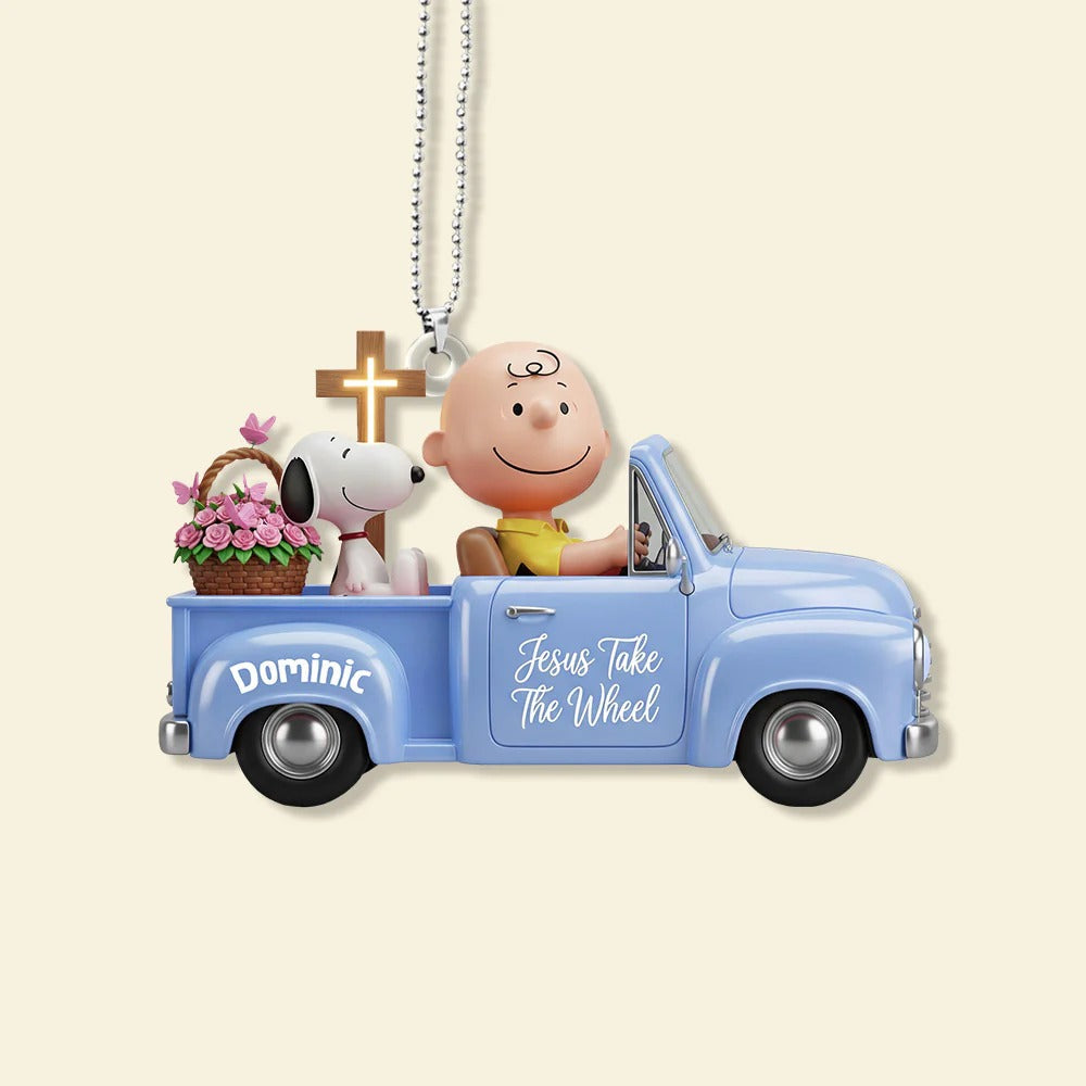 Christian Car Ornament - Personalized Gifts For Christian