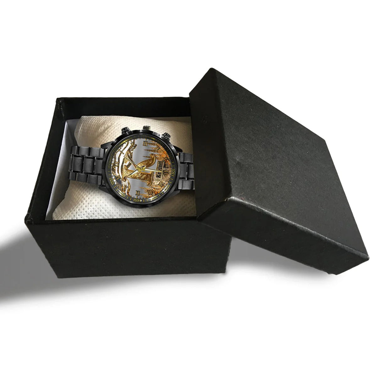 Name Initial Alphabet - Personalized Hand Watch