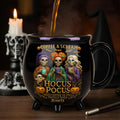 Three Spooky Sisters Cauldron Mug - Personalized Gifts For Horror Lovers