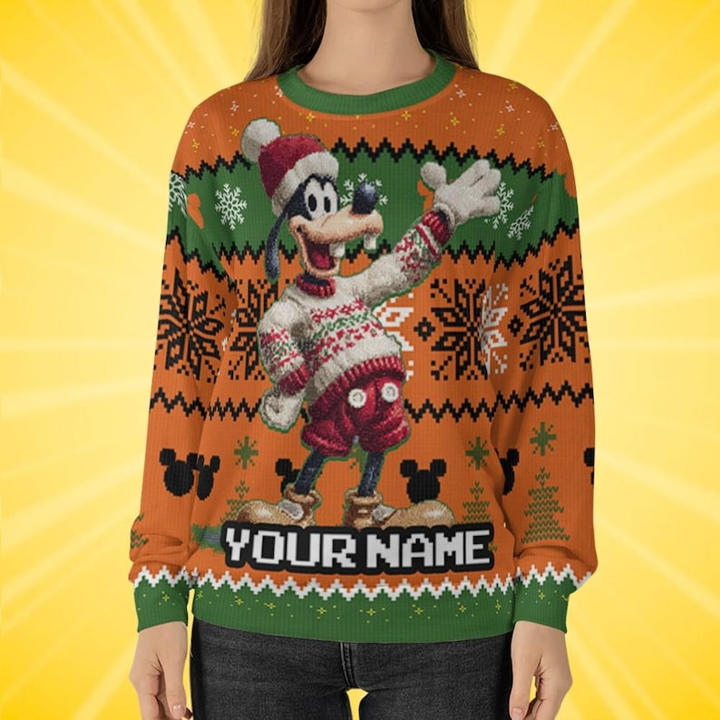 Friends - Personalized Mouse Ugly Sweater