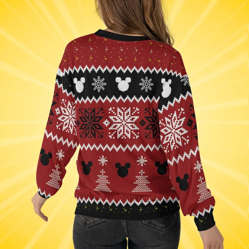 Friends - Personalized Mouse Ugly Sweater
