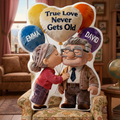 A Lifetime Of Love Shaped Pillow - Personalized Gifts For Couples