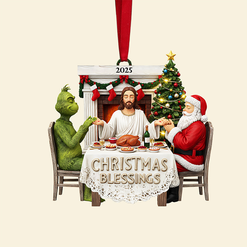 Personalized Gifts For Christians Christmas Ornament