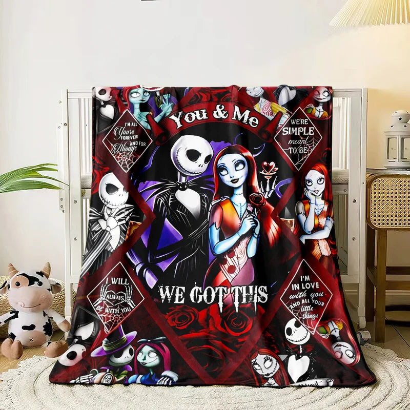 Till Death Love Story Blanket - Personalized Gifts For Couple