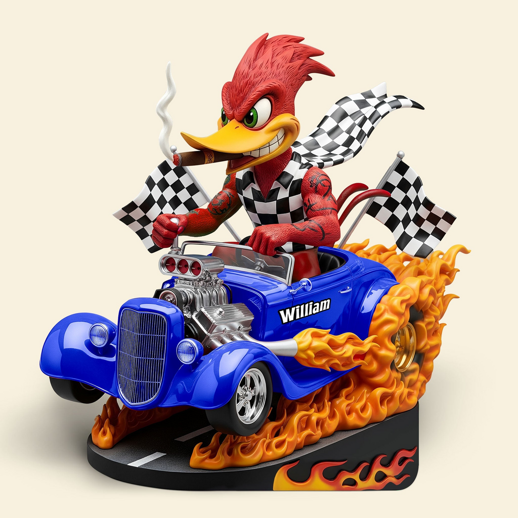 High Speed Hot Rod Plaque - Personalized Gifts For Hot Rod Lovers