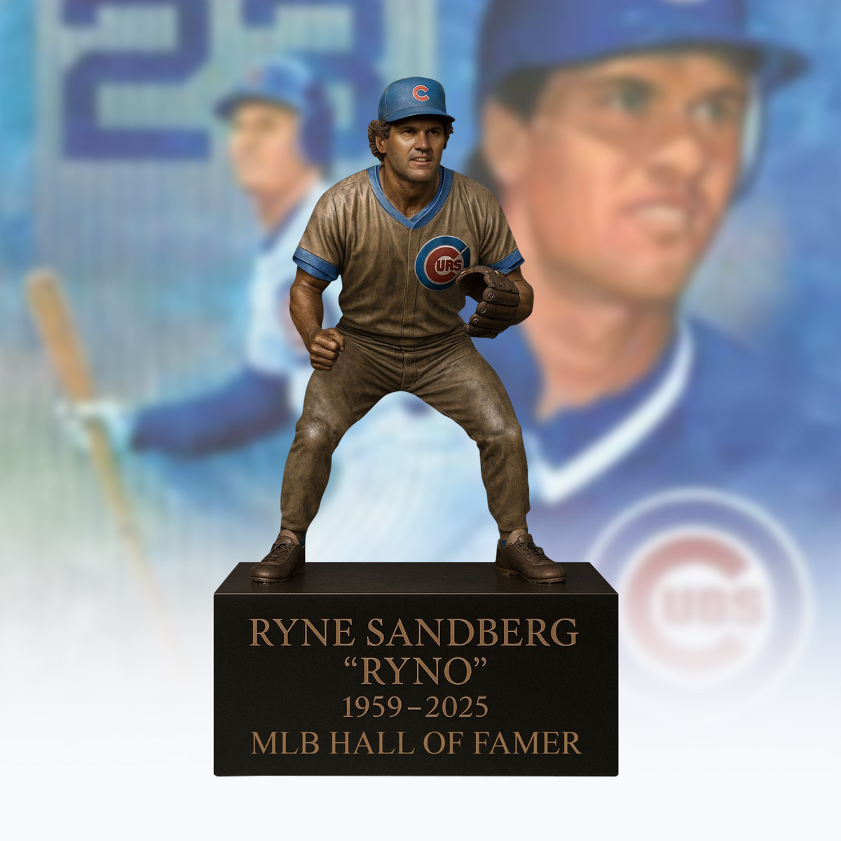 Baseball Hall of Famer Legend - Trending Custom Shaped Acrylic Plaque