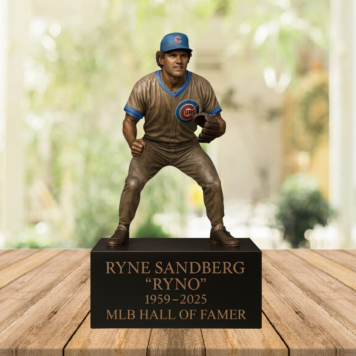 Baseball Hall of Famer Legend - Trending Custom Shaped Acrylic Plaque