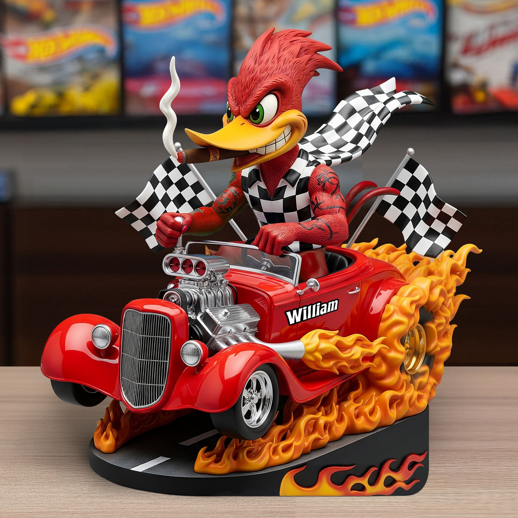 High Speed Hot Rod Plaque - Personalized Gifts For Hot Rod Lovers