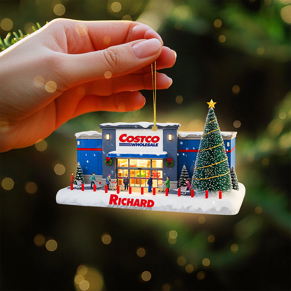 Supermarket Ornament - Personalized Gifts For Loved Ones