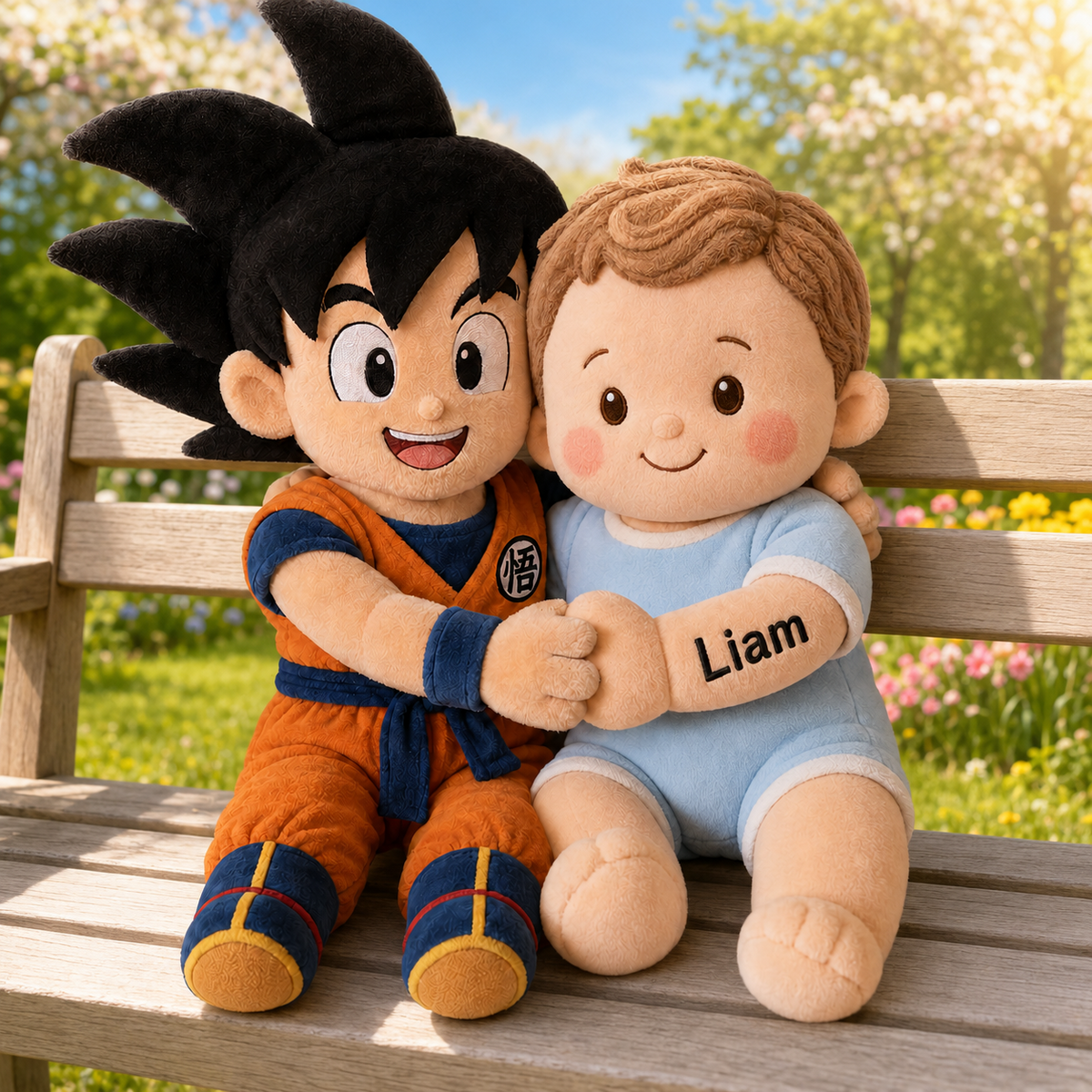 Anime Charater - Personalized Movie For Kids Premium Faux Fur Pillow