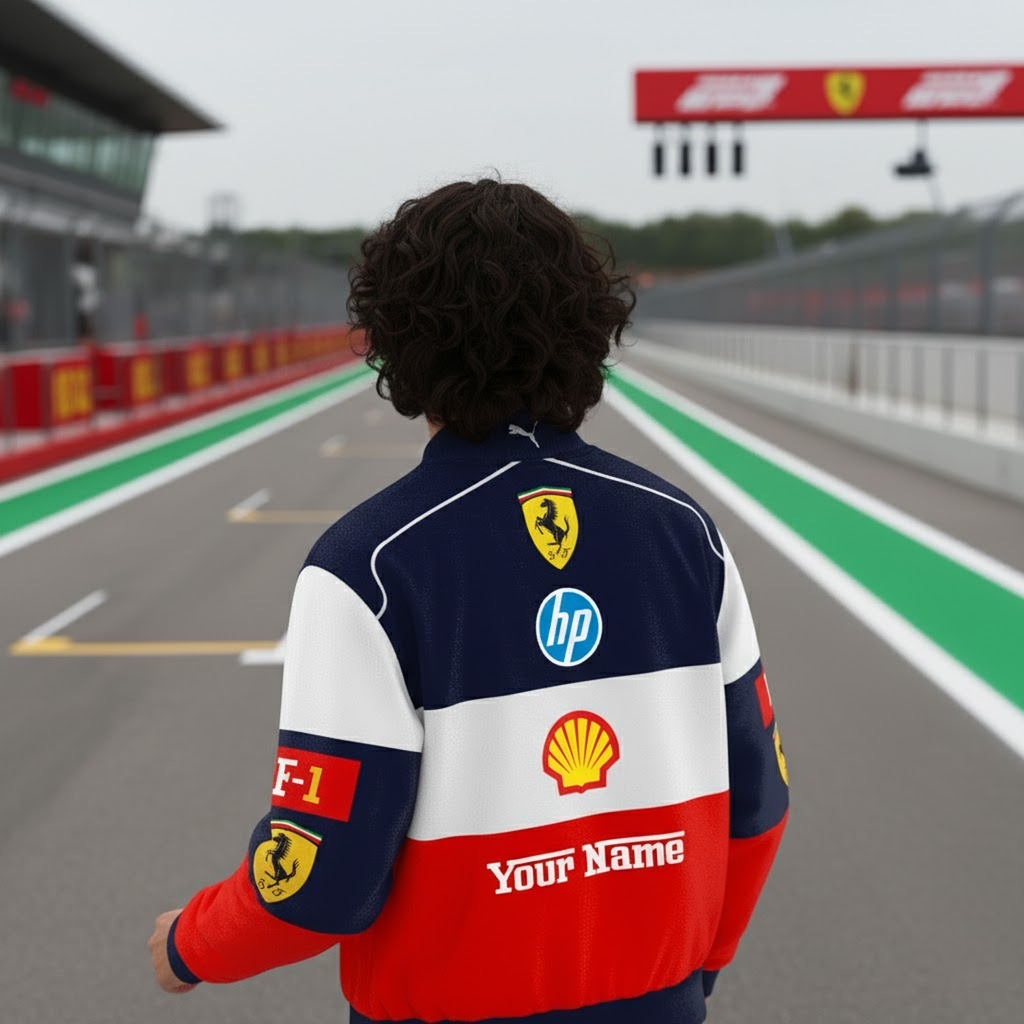 F1 Racing - Personalized Racing Varsity Jacket