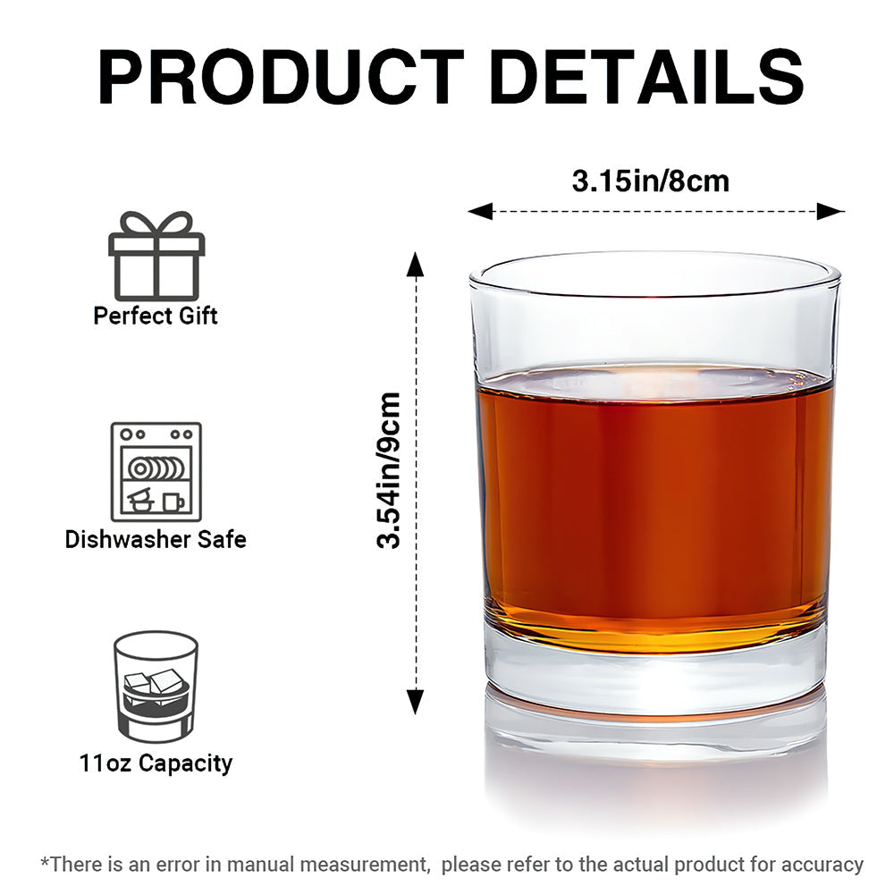 Universe War - Personalized Personalized The Force Whiskey Glass